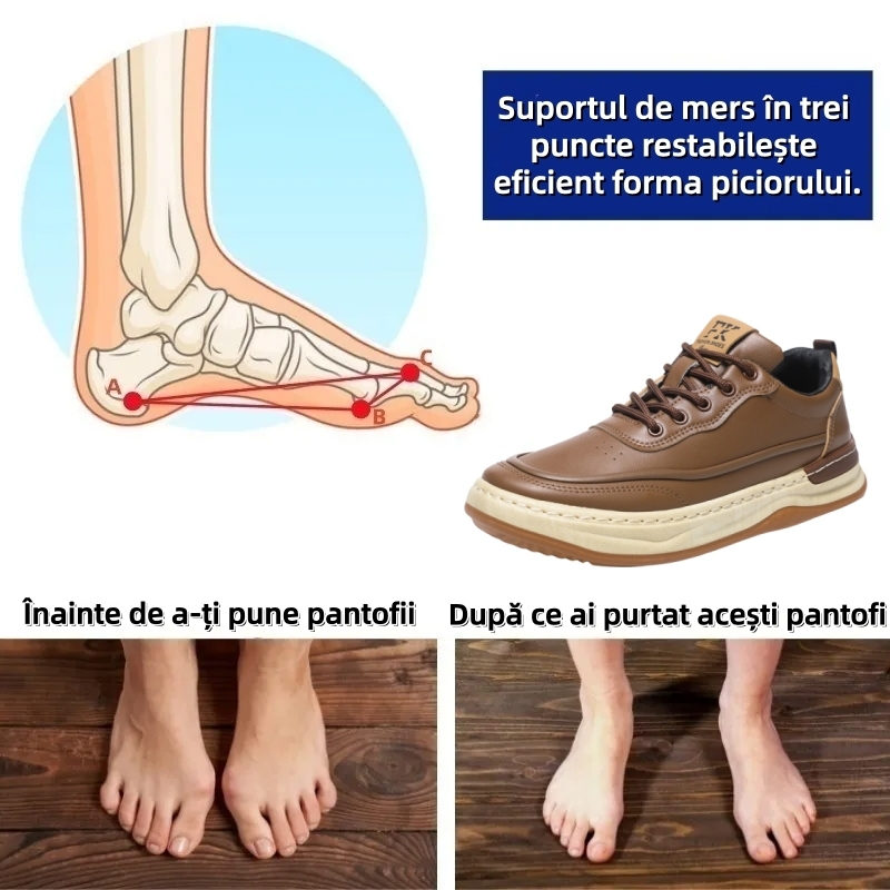 【⏰50% Reducere Astăzi - Nu Ratați】Ghete Ergonomice de Drumeție - ✅️Corectează Postura la Mers - O combinație de tehnologie ortopedică germană și măiestrie italiană🐂