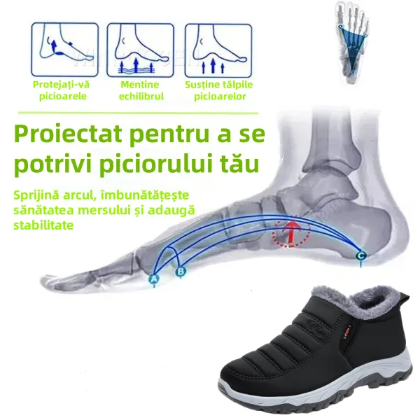 (🔥50% reducere astăzi - nu ratați această oportunitate) ⏰ - Pantofi de mers din lână moi și confortabili (suport arcuit - facilitează mersul)