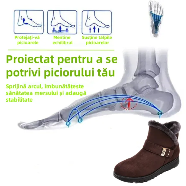 (🔥50% reducere astăzi - nu ratați această oportunitate) ⏰ - Pantofi din lână moi și confortabili (suport arcuit - facilitează mersul)