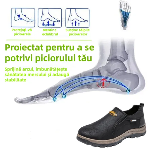 【🔥Reducere de 50% pe durată limitată - doar astăzi】Pantofi ortopedici cu design ergonomic: elimină durerea de picioare în trei zile👞