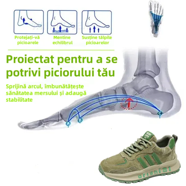 (🔥50% reducere în ultima zi - nu ratați) Pantofi ortopedici cu design ergonomic - puteți scăpa cu ușurință de durerile de picioare👞