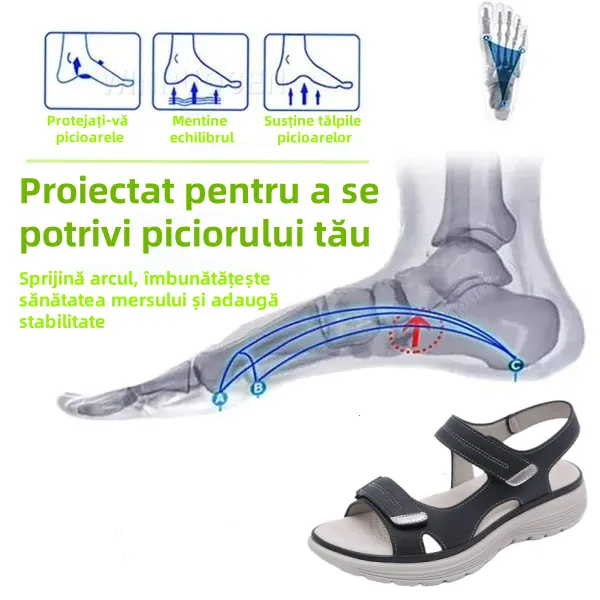 [🎁Ultima zi la jumătate de preț, nu o ratați] Sandale ortopedice cu design ergonomic, mers fără durere👞 fac mersul mai confortabil