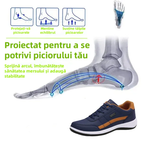 [🔥Reducere de 50% pe durată limitată - nu o ratați] Pantofi ortopedici cu design ergonomic: vă permit să scăpați cu ușurință de durerile de picioare👞
