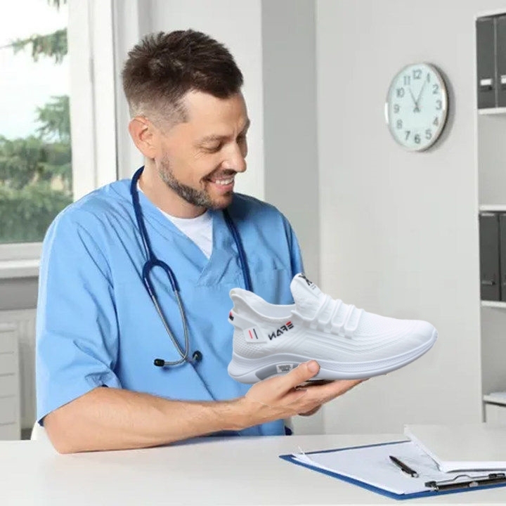 (🎁Ultima zi 50% Reducere - Se termină în curând) Pantofi ortopedici cu suport ergonomic pentru arc pentru a reduce durerea și a menține o postură corectă în timpul mersului👞