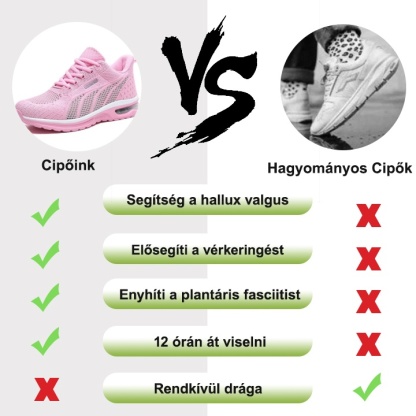 【🎁50% kedvezménnyel ma - ne hagyd ki】 Ergonomikus kialakítású ortopéd cipő - segítségével könnyedén megszabadulhatsz a lábfájdalmaktól👞