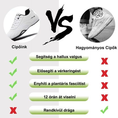 (🎁Ma korlátozott ideig 50% kedvezmény) - Ergonomikus és kényelmes fájdalomcsillapító cipők