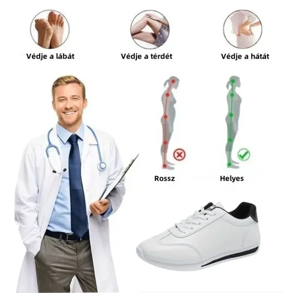[🔥Korlátozott ideig féláron - Ne hagyja ki] Ergonomikusan tervezett női ortopéd cipők - 👞Könnyen megszabadulhat a lábfájdalomtól