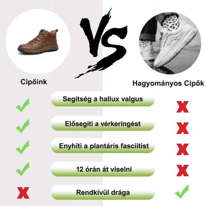 Középmagas szárú bőrcipők