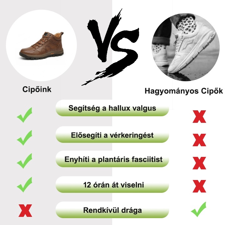 Középmagas szárú bőrcipők