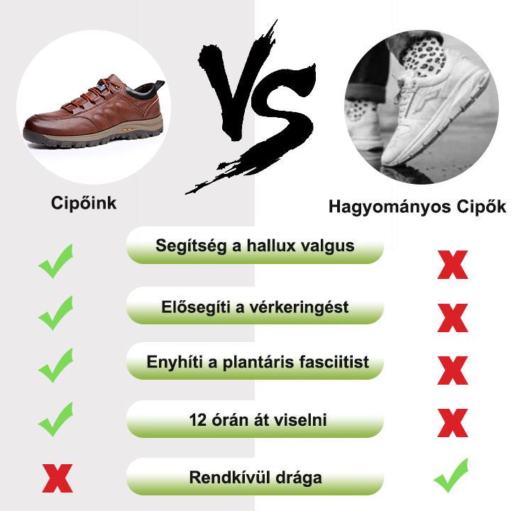 (🎉 Ünnepelje meg az új üzlet megnyitását - 50% kedvezménnyel)-Ausztrál marhabőr kültéri ortopéd cipő
