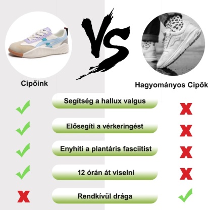 【🎁Ma 50% kedvezmény - ne hagyd ki】 Ergonomikus kialakítású ortopéd cipő - enyhíti az ízületi fájdalmakat 👞 Csökkenti a nyomást járás közben