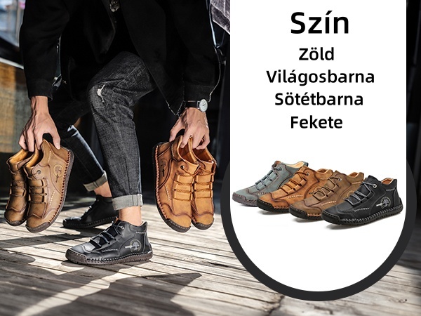 (🎉Ünnepeljük az új üzlet megnyitását - 50% kedvezmény) - Ausztrál marhabőr kézzel készített bőr cipő