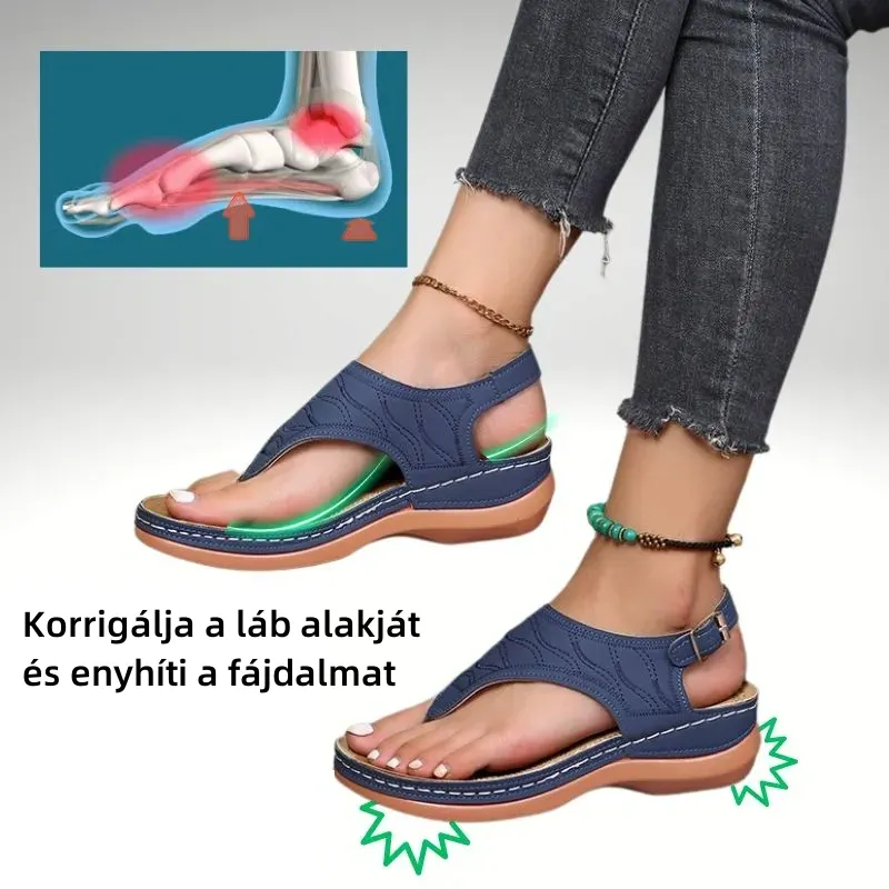 (🎉Ünnepelje meg az új üzlet megnyitását -50% kedvezmény)Kényelmes nyári szandál - Lábfájdalomcsillapító - Ergonomikus kialakítás