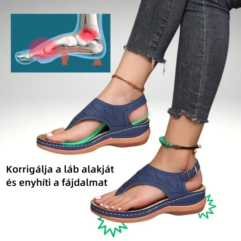 (🎉Ünnepelje meg az új üzlet megnyitását - 50% kedvezmény) - Lábfájdalmak enyhítése - nyári kényelmes szandál