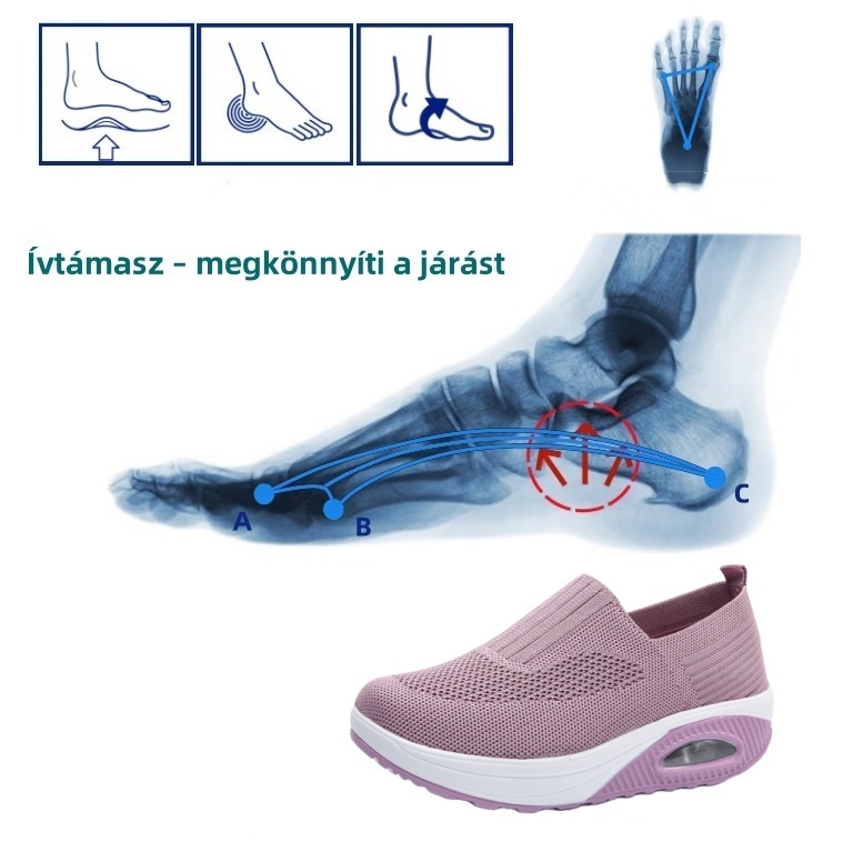 [🔥Ma féláron - ne hagyd ki] Ergonomikus kialakítású ortopéd cipő - ívtartó kialakítás 👞Könnyen megszabadulhatsz a lábfájdalmaktól