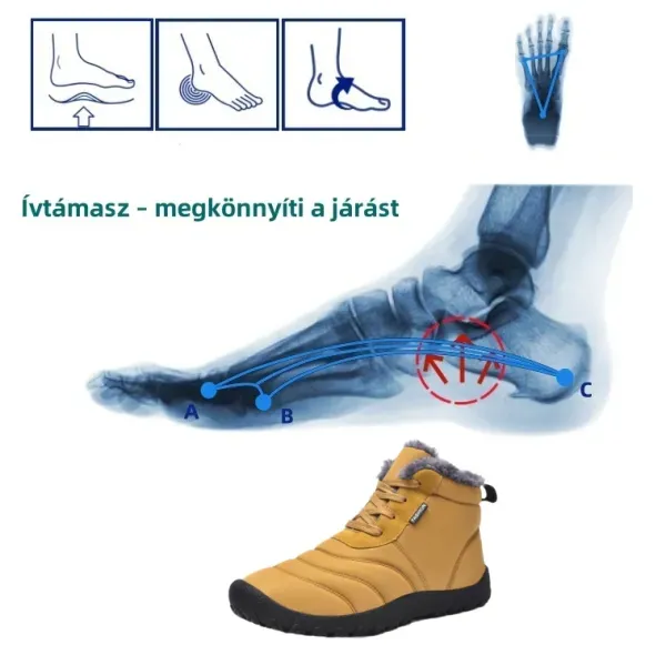 téli molett hócsizma