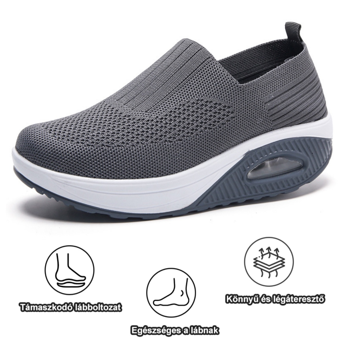 [🔥Ma féláron - ne hagyd ki] Ergonomikus kialakítású ortopéd cipő - ívtartó kialakítás 👞Könnyen megszabadulhatsz a lábfájdalmaktól