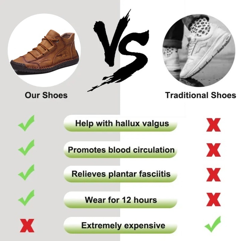 (🎉Ünnepeljük az új üzlet megnyitását - 50% kedvezmény) - Ausztrál marhabőr kézzel készített bőr cipő