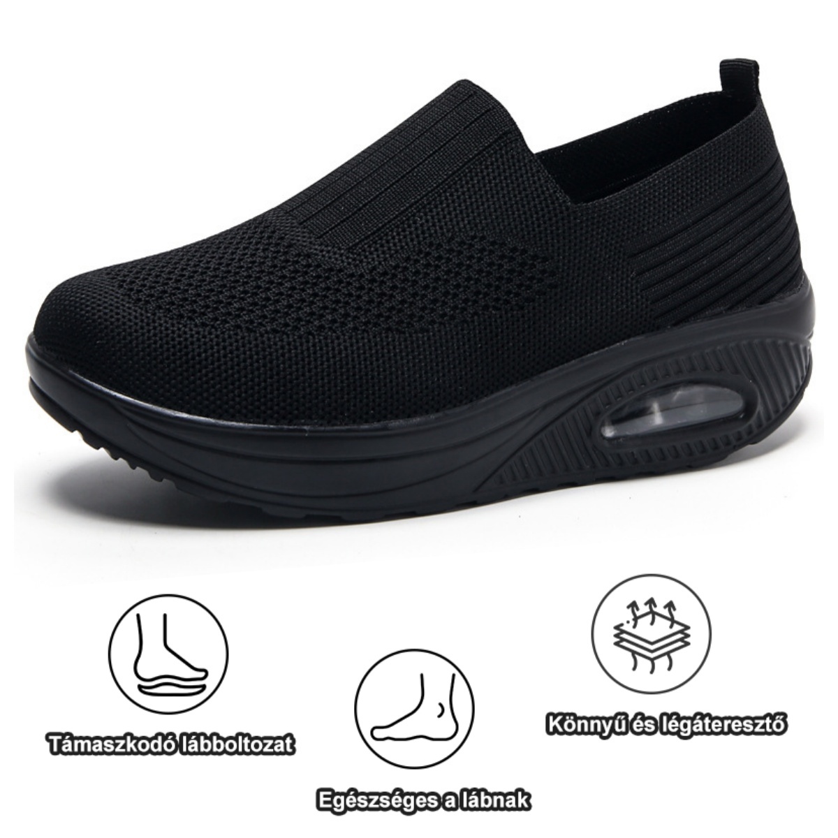 [🔥Ma féláron - ne hagyd ki] Ergonomikus kialakítású ortopéd cipő - ívtartó kialakítás 👞Könnyen megszabadulhatsz a lábfájdalmaktól