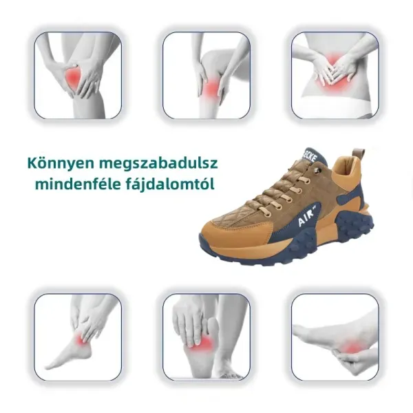 【🎁50% kedvezménnyel ma - ne hagyd ki】Ergonómikus kialakítású ortopéd cipő - szabadulj meg a járási kényelmetlenségtől👞