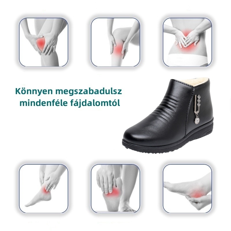 (🔥Ma 50% kedvezménnyel - ne hagyd ki ezt a lehetőséget) ⏰ - Puha és kényelmes, eredeti gyapjú női bőr cipő (ívtámasz - megkönnyíti a járást)