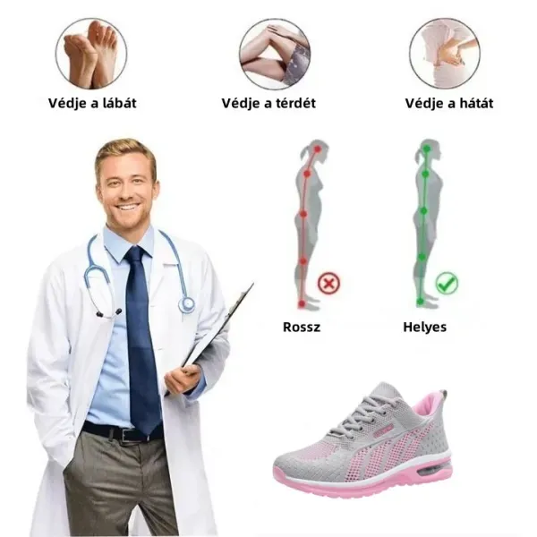 【🎁50% kedvezménnyel ma - ne hagyd ki】 Ergonomikus kialakítású ortopéd cipő - segítségével könnyedén megszabadulhatsz a lábfájdalmaktól👞