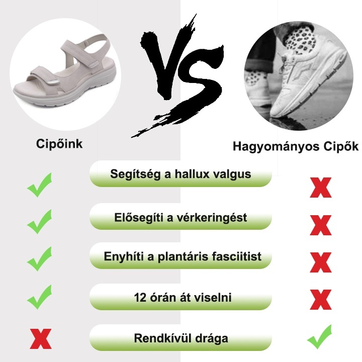 🎁Ma féláron - ne maradj le! Nyári női platformos, párnázott ortopéd szandálok