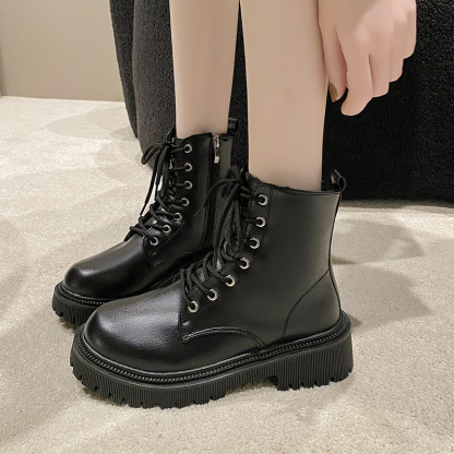 [🔥Korlátozott ideig 50% kedvezmény - ne hagyd ki] női téli csizma✅Gyapjú bélés - kiváló minőségű bőr felsőrész👞