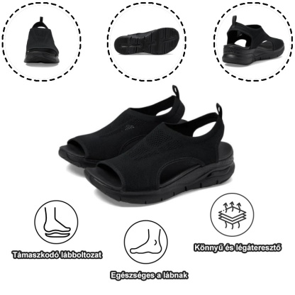 (🎁Ma korlátozott ideig féláron) Kényelmes, ívelt, platformos női szandál - Ergonomikus kialakítás