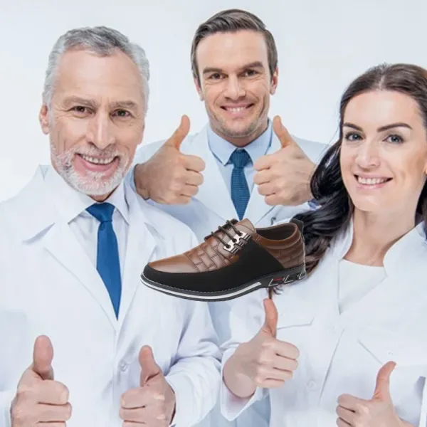 【🎁50% kedvezménnyel ma - ne hagyd ki】Fényes bőr cipő - kiváló minőségű bőr + kézzel varrott👞