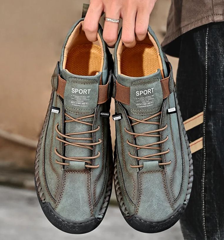Leather shoes