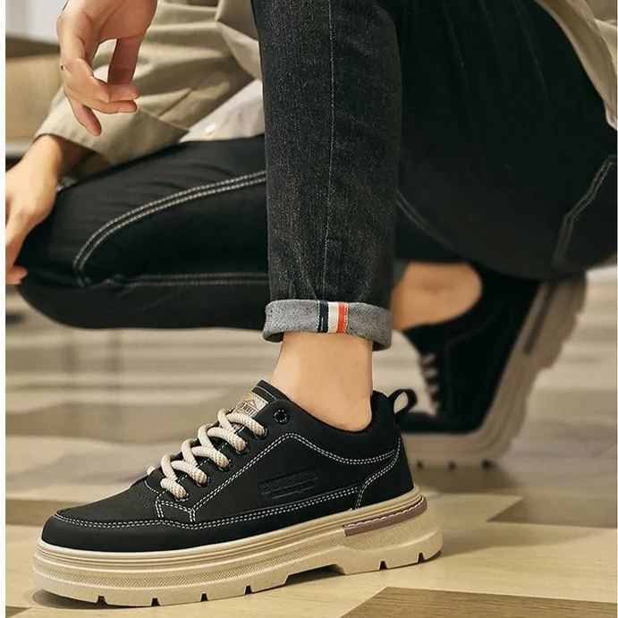 (🎉Ünnepeljük az új üzlet megnyitását - 50% kedvezmény) -Alacsony szárú martin csizma, amely megszünteti a lábfájdalmat