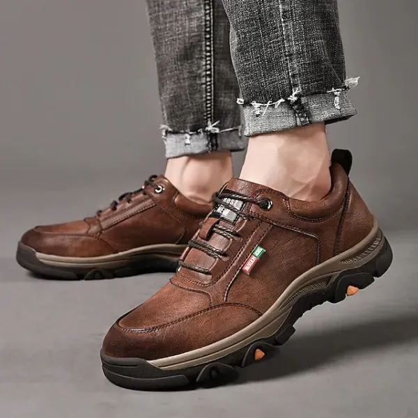 [🎁50% kedvezmény ma - ne hagyd ki] Ergonomikus kialakítású ortopéd cipő - Ausztrál kiváló minőségű bőr + láb ortopéd funkció 👞