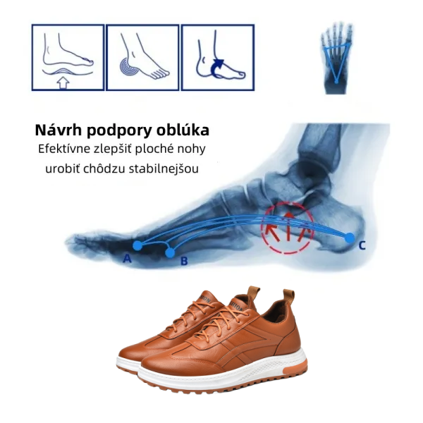 [🔥50% kedvezmény korlátozott ideig – ne hagyd ki] Férfi, kézzel készített valódi bőr ortopéd cipő, kényelmes, ívtámasz, ergonomikus kialakítás