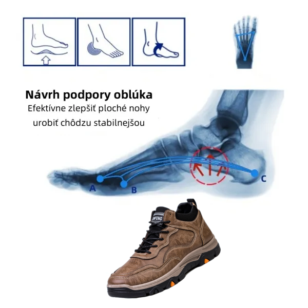 (🎉 Ünnepelje meg az új üzlet megnyitását - 50% kedvezménnyel)-Ausztrál marhabőr kültéri ortopéd cipő