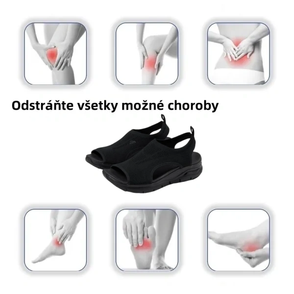 (🎁Ünnepelje meg az új üzlet megnyitását - 50% kedvezmény - félár a helyszínen) Íves vastagtalpú női szandál - Ergonomikus kialakítás