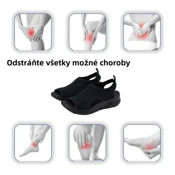 (🎁Ünnepelje meg az új üzlet megnyitását - 50% kedvezmény - félár a helyszínen) Íves vastagtalpú női szandál - Ergonomikus kialakítás