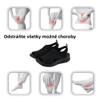 (🎁Ünnepelje meg az új üzlet megnyitását - 50% kedvezmény - félár a helyszínen) Íves vastagtalpú női szandál - Ergonomikus kialakítás