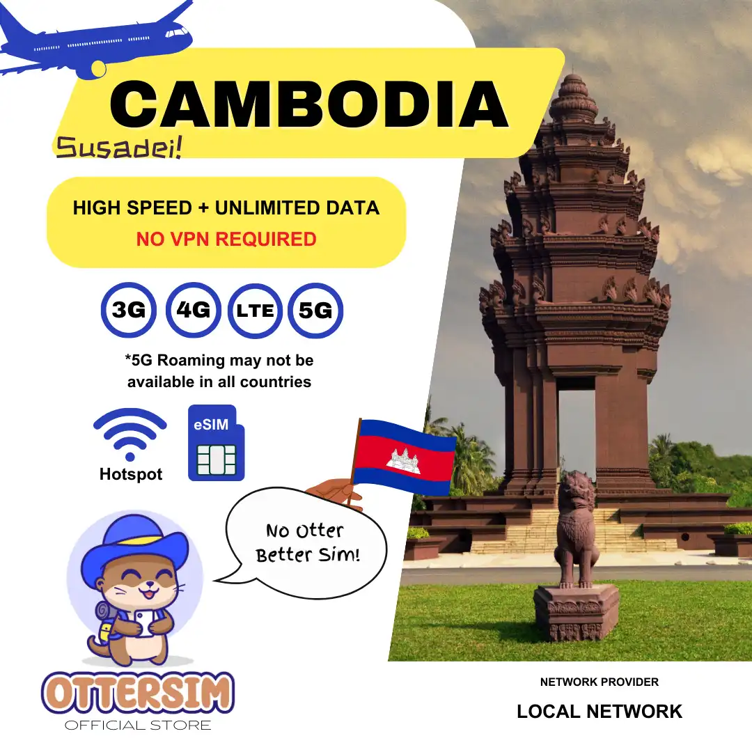 Ottersim eSIM - Cambodia