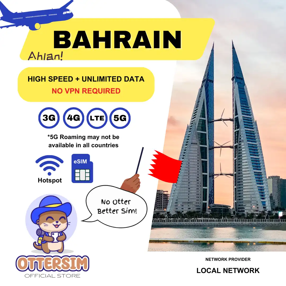 Ottersim eSIM - Bahrain