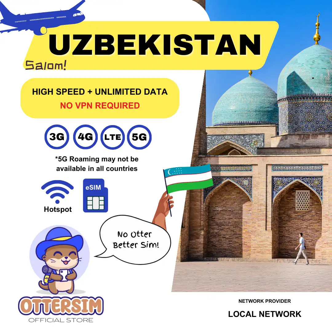 Ottersim eSIM - Uzbekistan