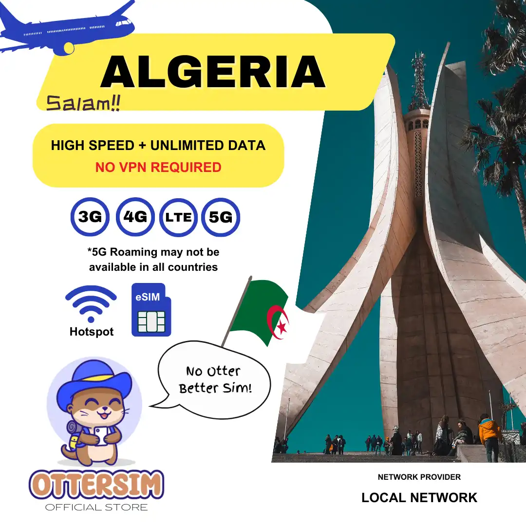 Ottersim eSIM - Algeria