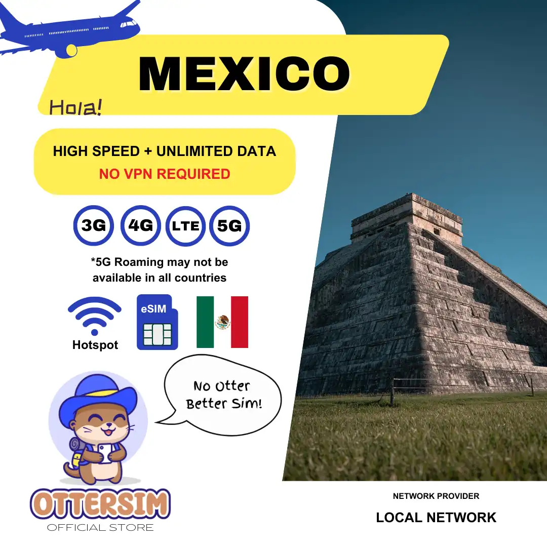 Ottersim eSIM - Mexico