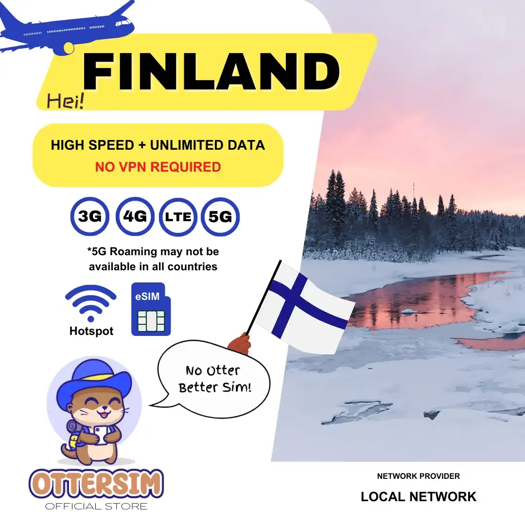 Ottersim eSIM - Finland
