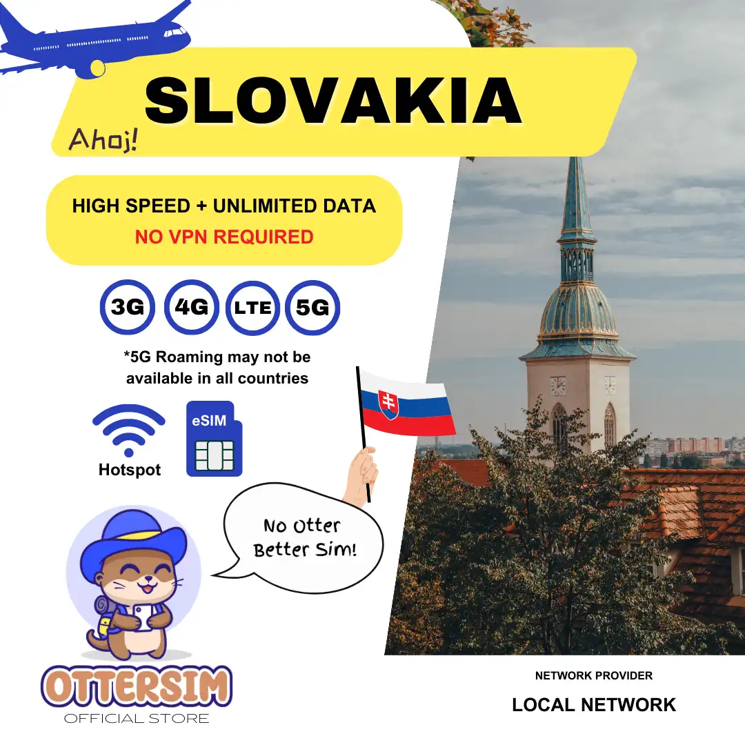 Ottersim eSIM - Slovakia