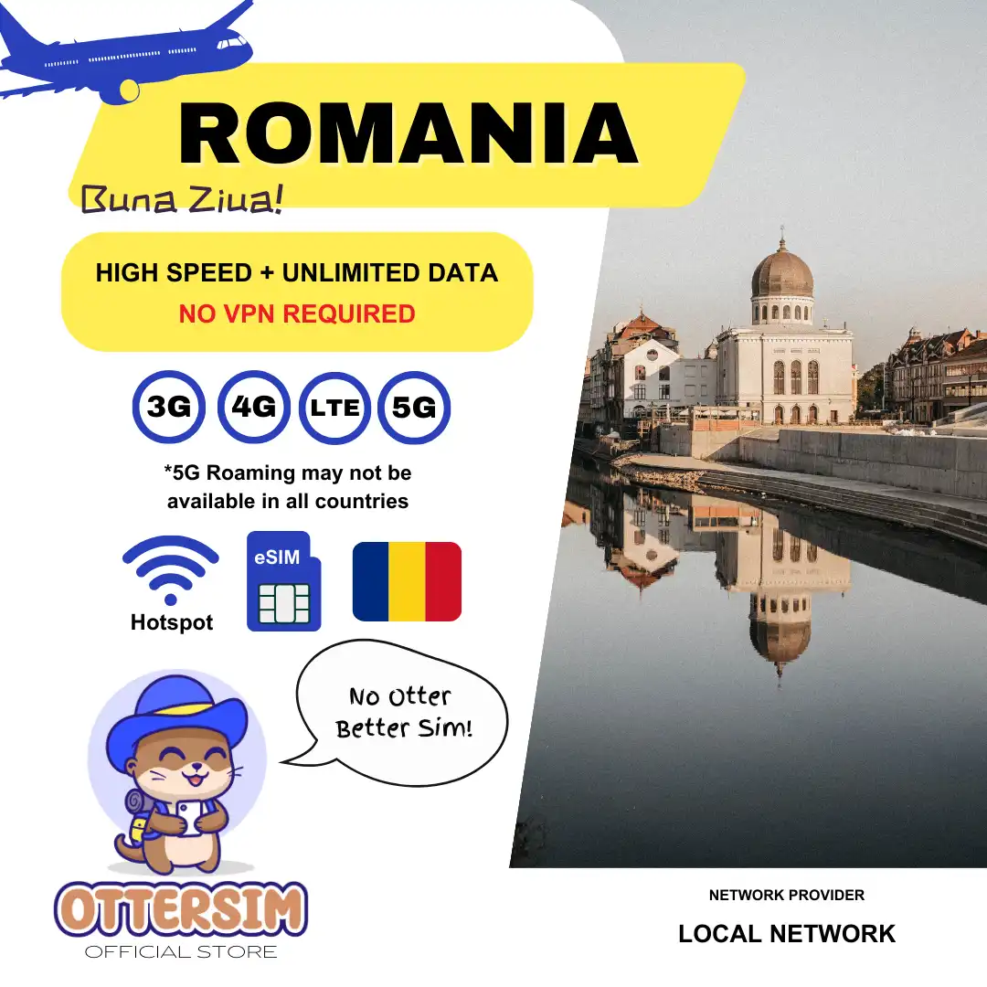 Ottersim eSIM - Romania
