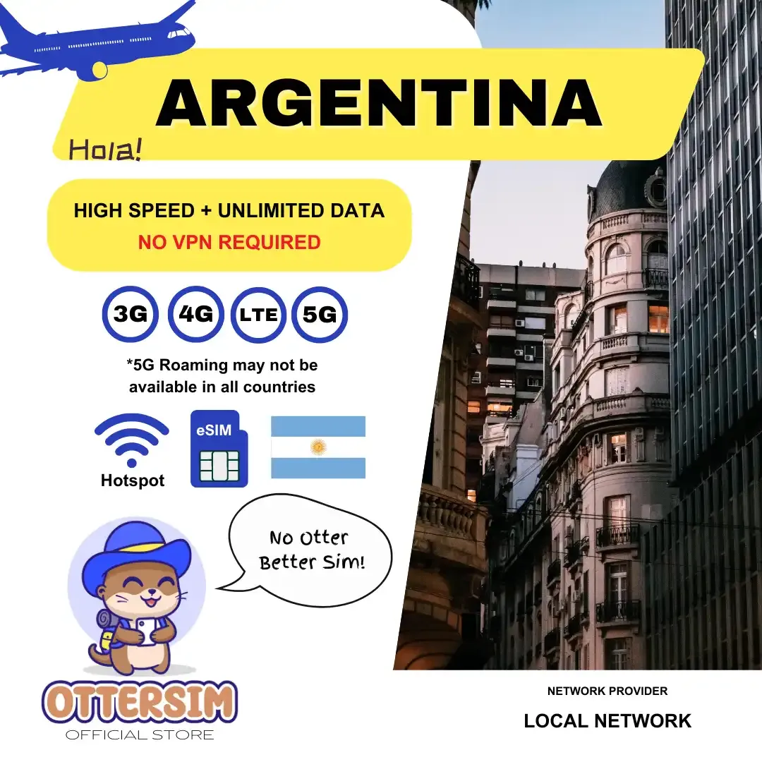 Ottersim eSIM - Argentina