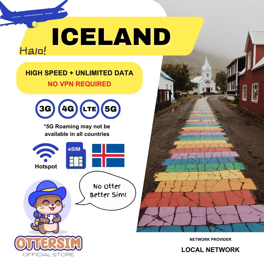 Ottersim eSIM - Iceland