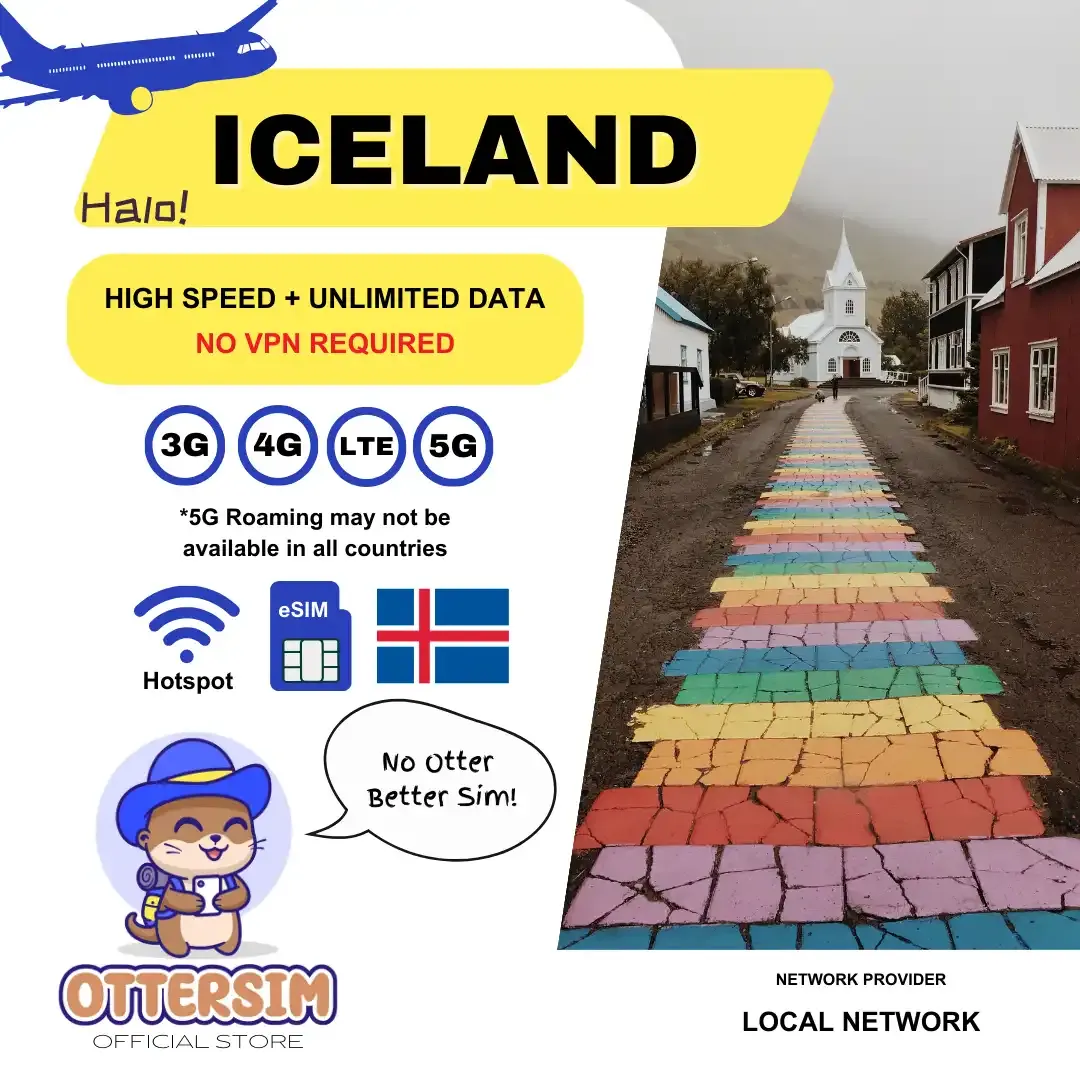 Ottersim eSIM - Iceland