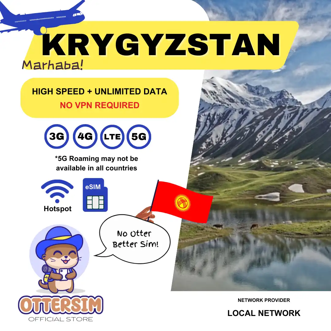 Ottersim eSIM - Kyrgyzstan